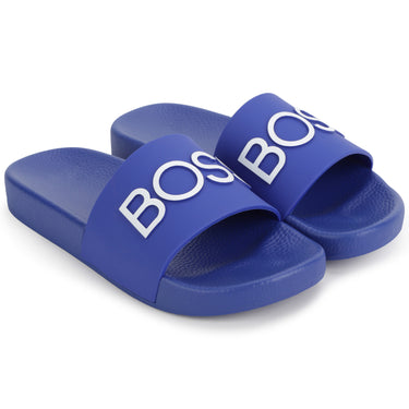 Chanclas O sandalias BOSS azul para niños y adolescentes